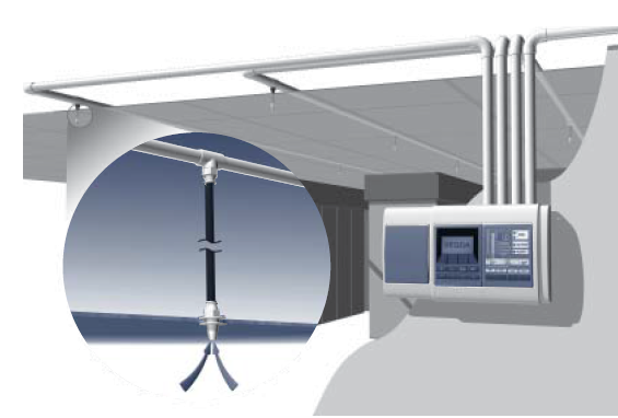 吸氣式感煙火災探測報警系統採樣管