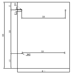 首安SL-5302氣(qì)體滅(miè)火控制器安裝尺寸