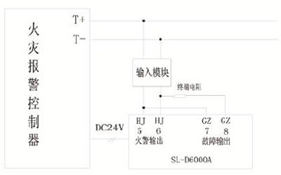 JTW-LD-SL-D6000A火災探測(cè)器接線(xiàn)方式
